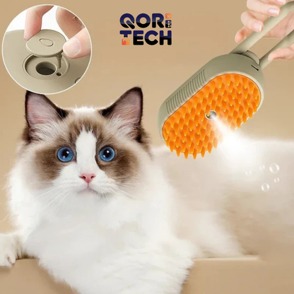 Cepillo de Vapor Premium 3en1 para Mascotas