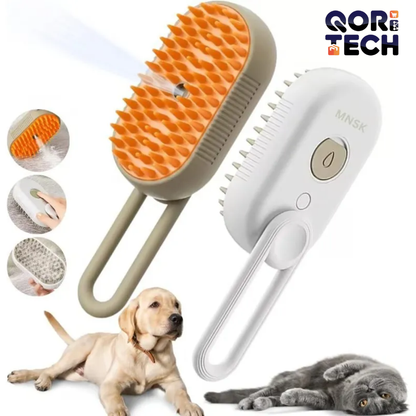 Cepillo de Vapor Premium 3en1 para Mascotas